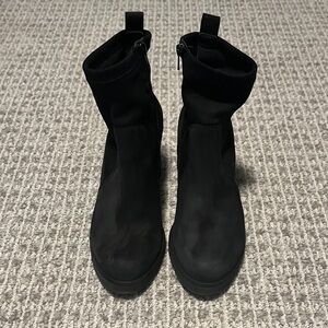 Paul Green Black Ankle Boots Sz9 (UK 6)